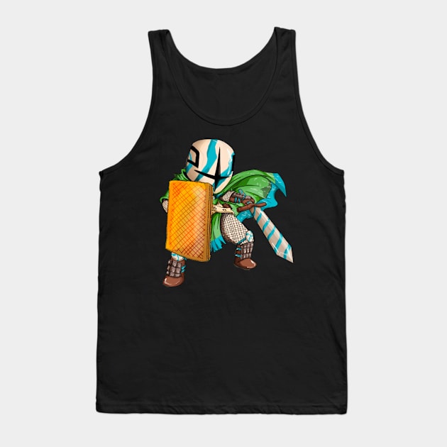 Mint Templar Tank Top by MinosArt